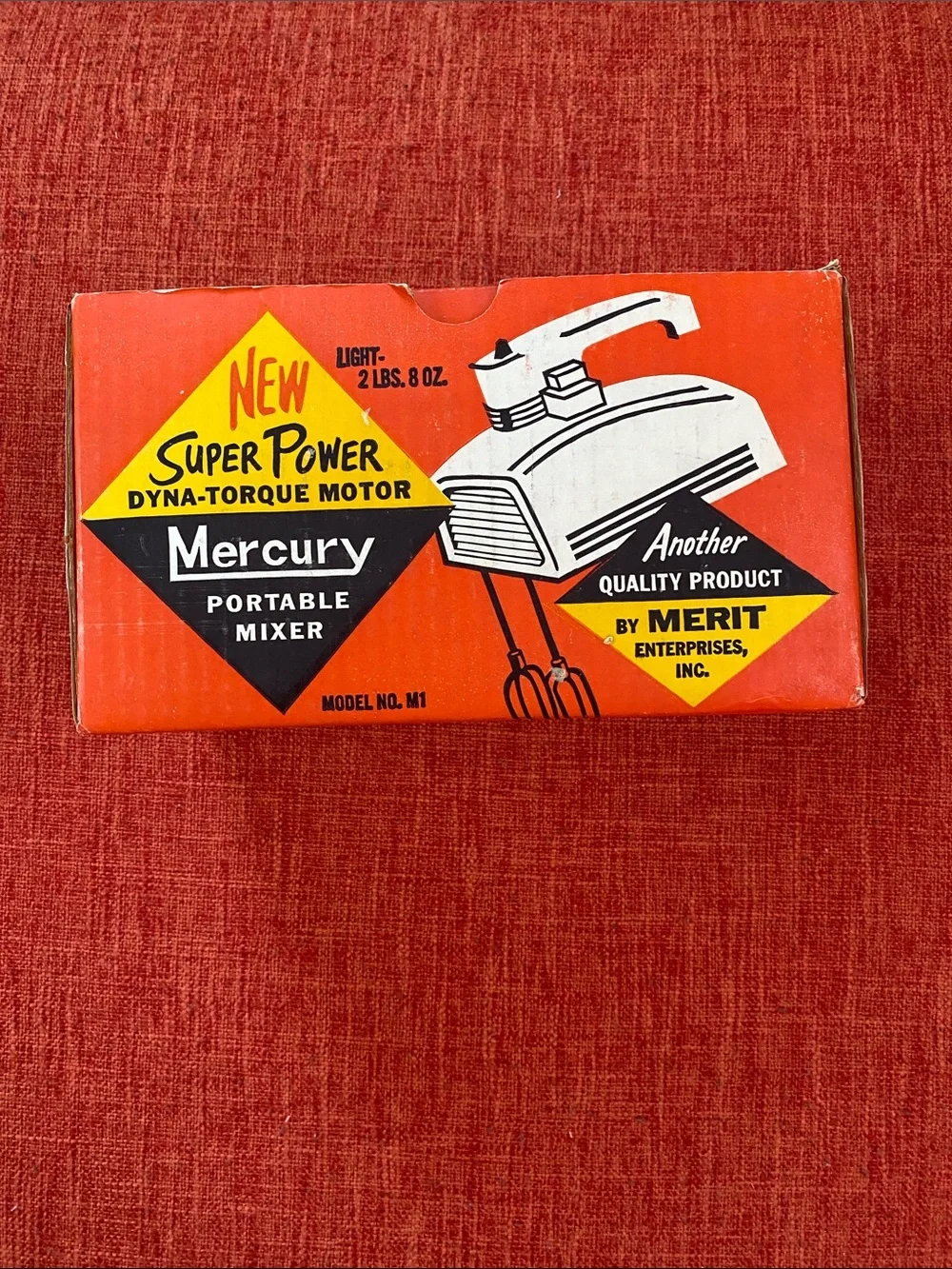 Vintage Mercury Portable Mixer Model Number M1